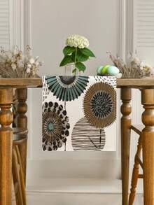 1pc Bohemian Style, Multi-Size Options, Table Runner, Table Decoration, Tablecloth, Home Decor, Dining Table Decor, Fireplace Mantel Scarf, Glass Door & Window Valance, Entryway Decor