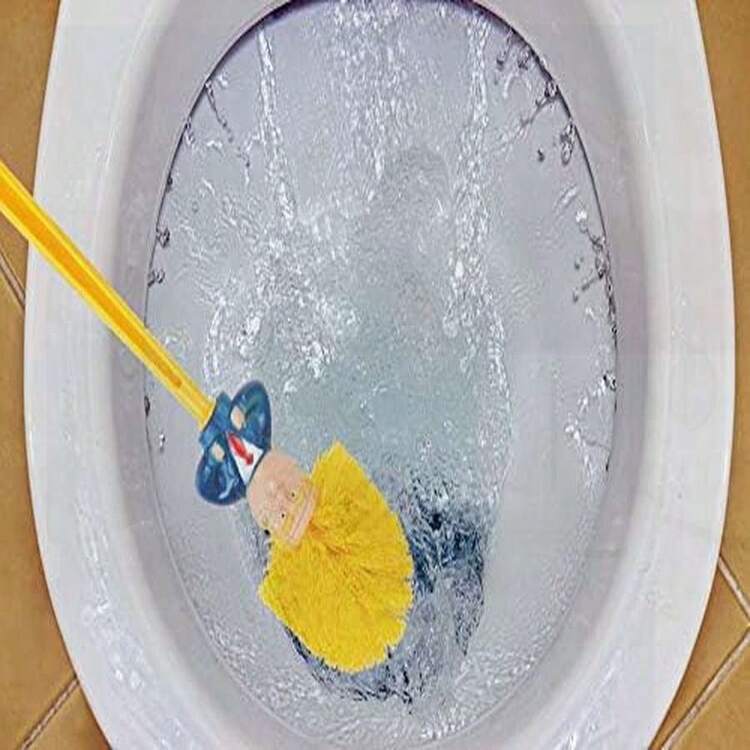 Funny Toilet Brush For Prank & Cleaning, Make Toilet Great Again With Commander In Crap (Thumb Up Toilet Brush) - Ngón tay cái hướng lên - Xem 2