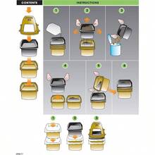 Pets - Sartn para Gatos con Control de olores con Puerta de Olor, con Capucha, Color Beige, CP66 - Grande - Ver 6