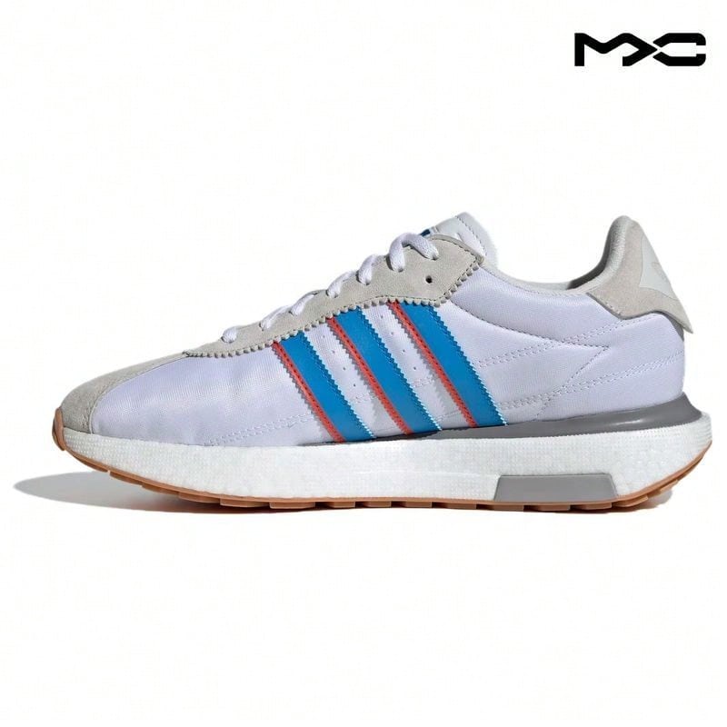 Originals Country Xlg Boost Fabric Suede Comfortable Versatile Shock Absorbing Durable Low Top Lifestyle Casual Shoes White Blue Sneakers Men ID0556 - Nhiều màu - Xem 1