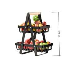 Multi-Layer Basket For Home, Picnic, Outdoor, Kitchen, Dining Room - Vegetable Basket, Fruit Basket, Snack Basket, Storage Basket, Bread Basket, Home Decor, Party & Christmas Storage