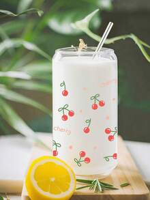 1 Pc Coffee Glass Cup, Reusable, Cold And Heat Insulation,Summer Outdoor, Suitable For Offices And Schools, For Coffee, Tea, Beer, Juice, Hot And Cold Drinks, Smoothies, Etc. Suitable For Parties,For Party Wedding Festival Bar Celebration ,Festivals, Thanksgiving, Teachers' Day, Halloween, Christmas, Festival Gifts, For Mom, Lover, Boyfriend And Girlfriend Best Friend, A Gift For The Bride. Coffee Cup, Mug, Water Bottle - Multicolor - View 11