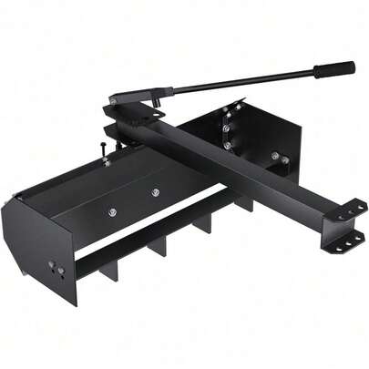 38" Sleeve Hitch Tow Behind Box Scraper,Box Scraper Lawn Tractor With 8mm Scraper Plate, Sleeve Hitch For ATV UTV, 38 Inches