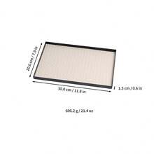 奢华编织仿皮收纳托盘 - 珠宝、手表、化妆品及装饰品收纳托盘，浴室护肤品收纳架。可选白色、黑色、棕色、绿色、酒红色皮革