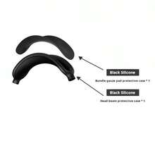 Silicone Case Cover For AirPodsMax, Ear Pad Case Cover/Ear Cups Cover/Headband Cover For AirPodsMax Headphones, Accessories Soft Silicone Protector Compatible With Apple AirPodsMax New USB-C (2024)