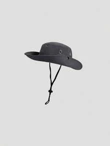 1pc Unisex Multi-Color Summer Outdoor Sun Hat, Breathable Sunscreen Bucket Hat, Western Cowboy Hat, Hiking Hat, Lightweight & Portable