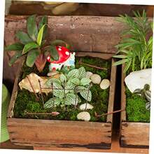 Vaka Life 5 Sätze Ornamente Bauernhofspielzeug Farm GartenwerkzeugSet Zauntor Bastelzeug Gartendekorationen BonsaiWerkzeuge MiniZaunModell Gartengeräte Eisen 5 Stück für Gartenbastelprojekte Landschaftsdeko und kindgerechte Spielzeugnutzung im Freien