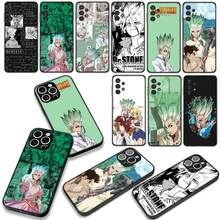 Cover Compatible With Apple  15 14 16 Plus 13 11 12 Pro Max X XR 6 + ProMax 16E TPU Phone Case Anime Dr Stone Ishigami Senkuu Compatible With  17 Case,  17 Pro Case,  17 Pro Max Case