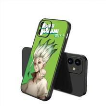 Ishigami Senkuu Dr Stone Cartoon Coque Phone Cover for Apple  16 11 Pro XS Max X XR 6 7 8 6S Plus + SE 2022 8+ Soft Case  Covercompatible with  17 Hülle, 17 pro Hülle, 17 promax Hülle - 6 - Übersicht 13