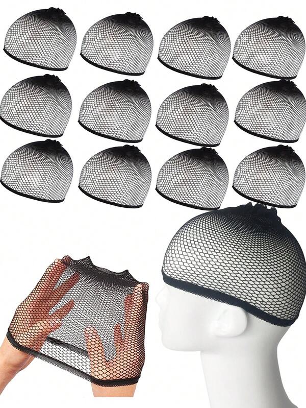 Wig Cap Mesh Net – Breathable Elastic Hair Net Cap For Wig Wearing, Lightweight Comfortable Wig Liner For Daily Use