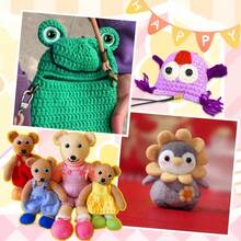 752 st säkerhetsögon och näsor, lämpliga för virkade säkerhetsögon med brickor, gör-det-själv-plyschtillverkningsset