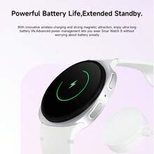 Smartwatch, kabellose Anrufe/Wählen, mehrere Sportmodi, Anrufbenachrichtigungen und -ablehnungen, SMS-Benachrichtigungen, benutzerdefinierte Hintergründe, Herzfrequenz, Blutdruck, Blutsauerstoff, Sprachassistent, Frauengesundheit, Kompass, kompatibel mit iOS/Android, geeignet als Sommergeschenk.