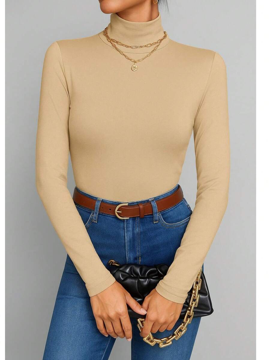 Women Blouses - Beige - View 1