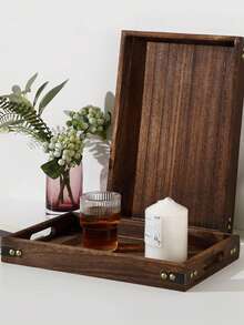 1 pieza Organizador de escritorio de oficina apilable - Joyero y organizador para llaves, controles remotos, anillos, aretes | Caja de almacenamiento elegante para artículos pequeños, velas, accesorios decorativos, adecuado para sala de estar, comedor, cocina, dormitorio