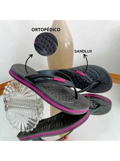  Sandália Feminina Confort Luxo – Ortopédica, Anatômica e Antiderrapante Sandlux