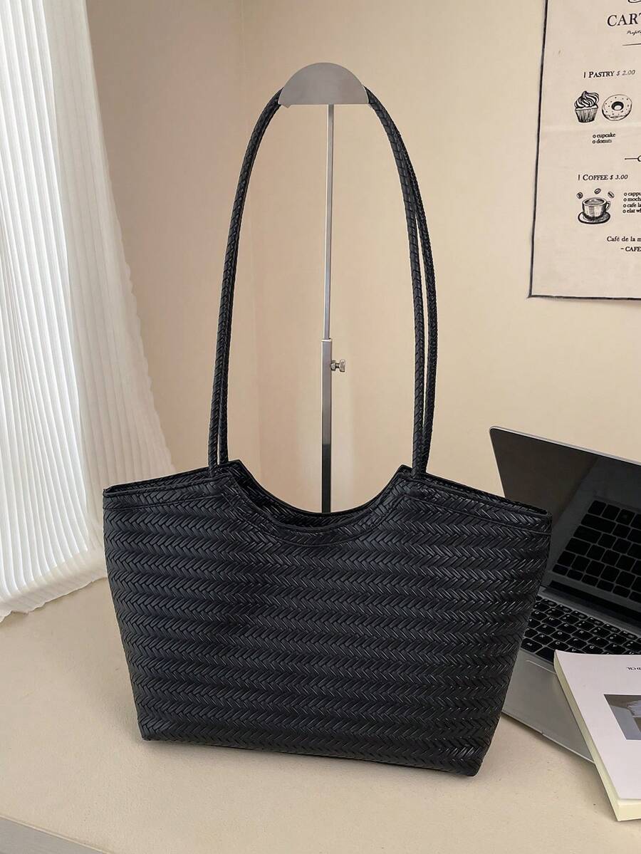 Borsa a spalla semplice di grande capacità per donne, novità 2025