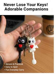 How to Train Your Dragon 1/2 Stücke 3D gedruckter Schlüsselanhänger Drache süßer Anhänger Schlüsselanhänger Paar schwarz-weiße Version; Tasche Anhänger, unisex Party Geschenk, lustiges Design, zarte Textur, handgefertigt, exquisites Geschenk, Schlüsselanhänger Nacht Bremse Zahnlos süß kreativ Paar Schultasche Anhänger, Auto Dekoration Anhänger, schwarz-weiß dekorativer Cartoon Tasche Anhänger, Schulanfang Saison Geschenk, Geburtstag, Halloween, Weihnachtsgeschenk