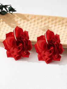 1 Paar Ohrringe mit Blumenanhänger im Boho-Stil, geeignet für den täglichen Gebrauch, Partys, Musikfestivals