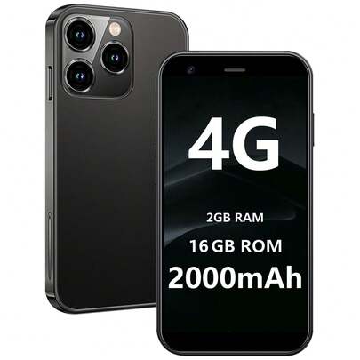 SOYES 4Gミニフォン、世界最小のミニスマートフォン、3.0インチタッチスクリーン、学生向けコンパクト携帯電話、2000mAhバッテリー、クアッドコアFace ID GPS、2GB+16GB。クリエイティブなホリデーギフト、誕生日プレゼントに最適。パープル/ブラック/ピンク。ハロウィンギフト、クリスマスプレゼント。