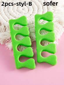 20/10/2 件粉色指甲分指器，柔软海绵脚趾分指器，修脚，脚趾手指分隔器，适用于女士男士美甲修脚美甲，泡沫脚趾分指器，专业美甲手指脚海绵垫，适用于指甲油、美甲用品、美甲工具、美甲工具、指甲、按压指甲的美甲工具 - 彩色 - 查看 22