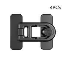 2 件通用冰箱和冰柜门锁，多功能安全锁，易于安装，无需电力或电池