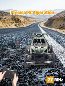 Coche de juguete teledirigido todoterreno, coche de escalada todo terreno, coche de control remoto de alta velocidad, juguete de regalo para niños y niños - Multicolor - Ver 6