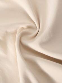 男士休闲装，舒适棉混纺拼接撞色领印花长袖开衫，抽绳宽松裤套装。适合休闲、约会、旅行、办公室通勤。100% 涤纶，可手洗/机洗 - 杏色 - 查看 12