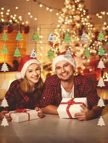 20 buc-Ornamente din lemn DIY, nefinisate, decorațiuni agățate pentru brad, pentru meșteșuguri DIY, decor de Crăciun, petrecere pentru casă, cele mai bune cadouri, decor de ziua de naștere, decorațiuni de Crăciun, decor de cameră, Crăciun, ornamente de Crăciun din lemn de pictat