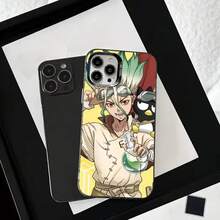 D-Dr S-Stone Phone Case Compatible With  16,15,14,13,12,11,Mini,Pro,SE,MAX White Matte Shockproof Cover Compatible With  17 Case,  17 Pro Case,  17 Pro Max Case - Z1 - Visualizzare 7
