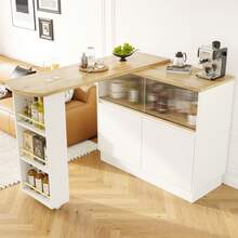 Buffets & Sideboards - White + MDF - View 5