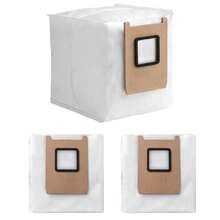 أكياس الغبار المتوافقة مع Eufy E28 Omni و Eufy E25 Omni Robot Vacuum ، سعة كبيرة 3 لتر ، تصميم مقاوم للتمزق من 4 طبقات ، أكياس شفط E28 Omni / E25 Omni