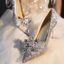 Bridal Fashion Anklets & Leg Chains - Silver 3cm - View 7