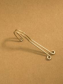 1pc Y2K Unique Handmade Lip Ring Lip Cuff, Faux Chin Jewel, No Piercing, Adjustable Fake Lip Ring Body Jewelry