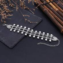 1 Peça Pulseira de Liga Vintage Desgastada, Acessório de Verão