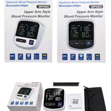 Español Monitor Presion Arterial Digital Lcd Para Brazo Intellective Carga USB - Negro - Ver 10