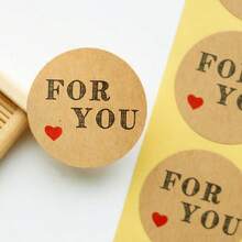 24 قطعة / 50 قطعة أكياس ورقية بنية صغيرة - أكياس ورقية للحلوى - أكياس ورقية للحلوى مع ملصقات للوجبات الخفيفة وحفلات عيد الميلاد وحفلات استقبال المواليد وكشف نوع الجنين والزفاف وعيد الهالوين وعيد الميلاد، مستلزمات الحفلات