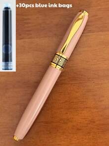 [Custom] Provide 1pc High Quality Custom, High-Quality Heavy Metal Feel, 0.5 Tip Steel Pen, With 1pc Gift Box Pocket Clip - Smooth Writing, Refillable Medium Nib, Comes With 2pcs Refills, Elegant Gift Box, Personalized Business Gift - Unique, Thoughtful Pen Gift Set For Coworkers, Friends, Family, Christmas, Back To School, Graduation, Father's Day, Thanksgiving, Valentine's Day, Mother's Day, Teacher's Day - Multicolor - View 67