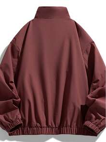 Men's Fashionable Loose Korean Style Cool Lapel Jacket Men's Simple And Versatile Casual Spring And Autumn Jacket Men