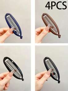 Wave Clip, Minimalist Banana Clip, A-Type Clip For Bun, Half-Up High Ponytail Clip, Women's Magical Weapon For Hairstyles, Not Suitable For Long Hair, Santa Gift, Valentine's Day Gift, Christmas Stocking Stuffer, Personalized Gift, Christmas Gift