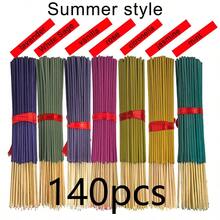 10,04 cala (25,5 cm) ręcznie robione kwiatowe kadzidełka w stylu vintage z bambusa, 12 zapachów popularnych wśród kobiet, czyste z niewielką ilością proszku, odpowiednie do domu, hotelu, studia jogi, długotrwały zapach i oczyszczanie powietrza, 30 sztuk/opakowanie