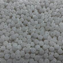 400 Cracked Pearls 10mm With ABS Hole Craft Bracelets - 白色 - 查看 3