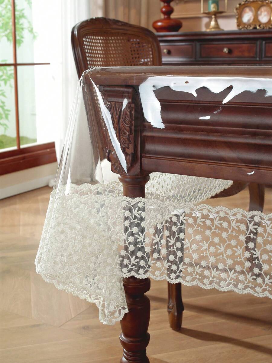 1 chiếc khăn trải bàn thêu PVC hình chữ nhật, chống thấm nước và dầu mỡ, kiểu dáng thanh lịch, thích hợp cho nhà hàng, nhà bếp, bữa sáng, bàn cà phê, ngày lễ, trang trí bàn ngoài trời, mùa thu. - Hơi thở của em bé - Xem 1