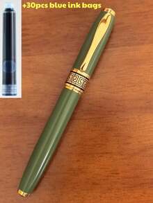 [Custom] Provide 1pc High Quality Custom, High-Quality Heavy Metal Feel, 0.5 Tip Steel Pen, With 1pc Gift Box Pocket Clip - Smooth Writing, Refillable Medium Nib, Comes With 2pcs Refills, Elegant Gift Box, Personalized Business Gift - Unique, Thoughtful Pen Gift Set For Coworkers, Friends, Family, Christmas, Back To School, Graduation, Father's Day, Thanksgiving, Valentine's Day, Mother's Day, Teacher's Day - Multicolor - View 90