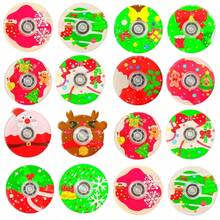 1 件圣诞卡通手指陀螺、老人树、驯鹿、雪人圣诞派对礼物、减压玩具、缝纫玩具、旅行玩具、课堂减压玩具、迷你玩具、沐浴玩具、圣诞文具、减压球、生日礼物、圣诞礼物、平安夜礼物、完美礼物、玩具、游戏 - 彩色 - 查看 3