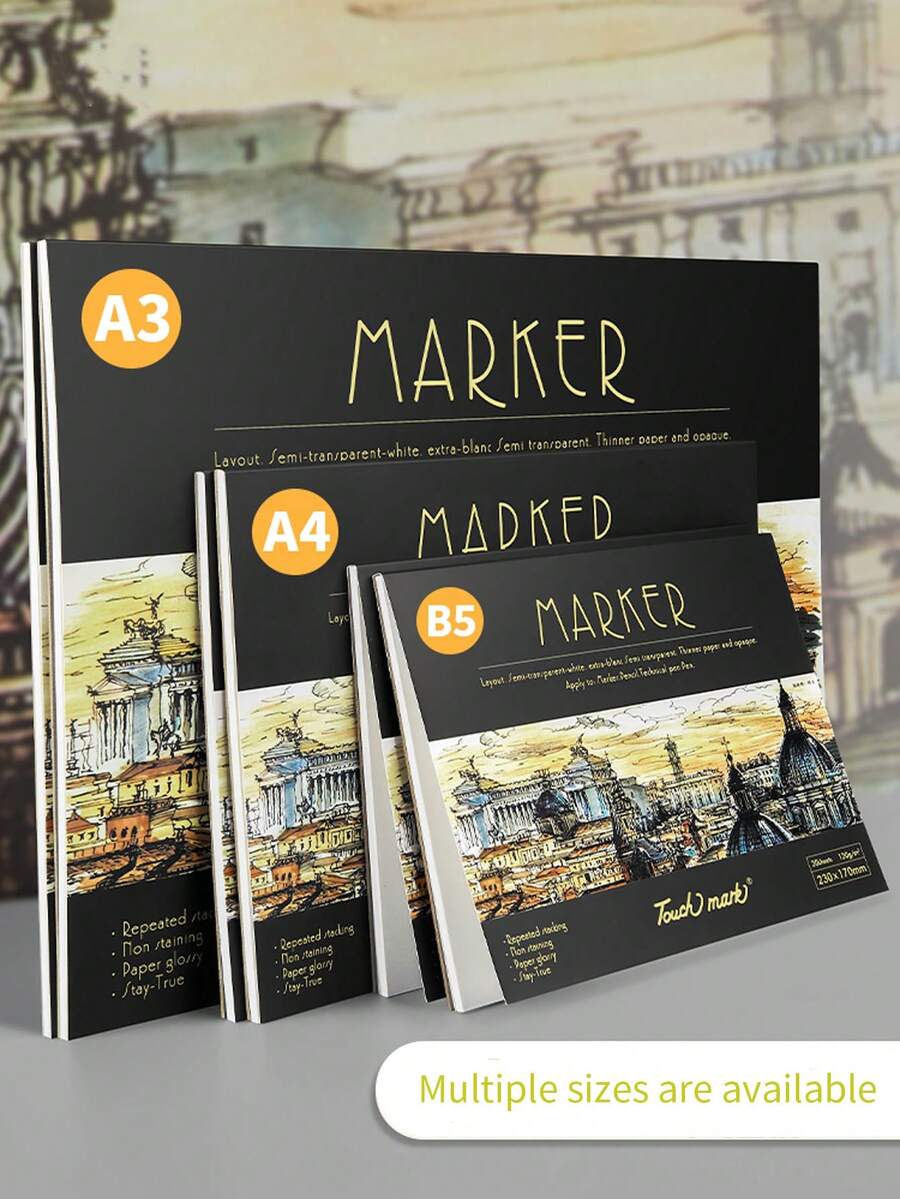 1本30页厚素描本，适合户外写生，也可作为学期初的礼物赠送给同学、老师、同事、家长和其他学生。