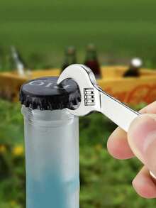 1/5/10/20/50pcs Personalized Bottle Opener, Customizable Text, Creative Wrench Keychain, Portable Keychain, For Father's Day, Christmas, Birthdays, Weddings, Anniversaries, Unique Gift For Friends, Family, Guests Colleagues.