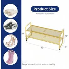 Shoe Storage Set - 黃金 + 200-1-Quarter - 查看 9