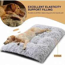 - Camas para perros grandes, cama para perros medianos y grandes, cama de jaula para perros - 36 (35 x 23 pulgadas) + gris - Ver 6