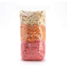 Friendly Loom |   10" PRO-Sized Tulip Themed Potholder Weaving Loops |   6 Cotton Potholders