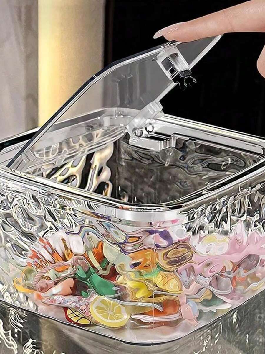 1个时尚奢华发饰收纳盒,透明亚克力材质,可收纳发夹、发圈和发带,适用于房间装饰、包包、化妆包、梳妆台、旅行、化妆包、旅行必备品、收纳盒、储物盒、旅行必备品、化妆品收纳盒、化妆包、化妆品收纳盒、收纳盒、洗漱包、桌面收纳盒、化妆包、化妆袋、化妆品收纳盒、梳妆台配件、化妆袋、化妆包、珠宝盒、化妆刷架、化妆刷架、香水收纳盒、化妆包、旅行必备品、旅行、情人节、房间装饰、钱包必备品、女士化妆包、钱包必备品、邮轮必备品、设计师手提包、基础款、梳妆台必备品、房间、可爱化妆包 - 彩色 - 查看 1